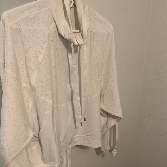 SOLD New Lululemon White Zipper Jacket - Picture 2 of 5